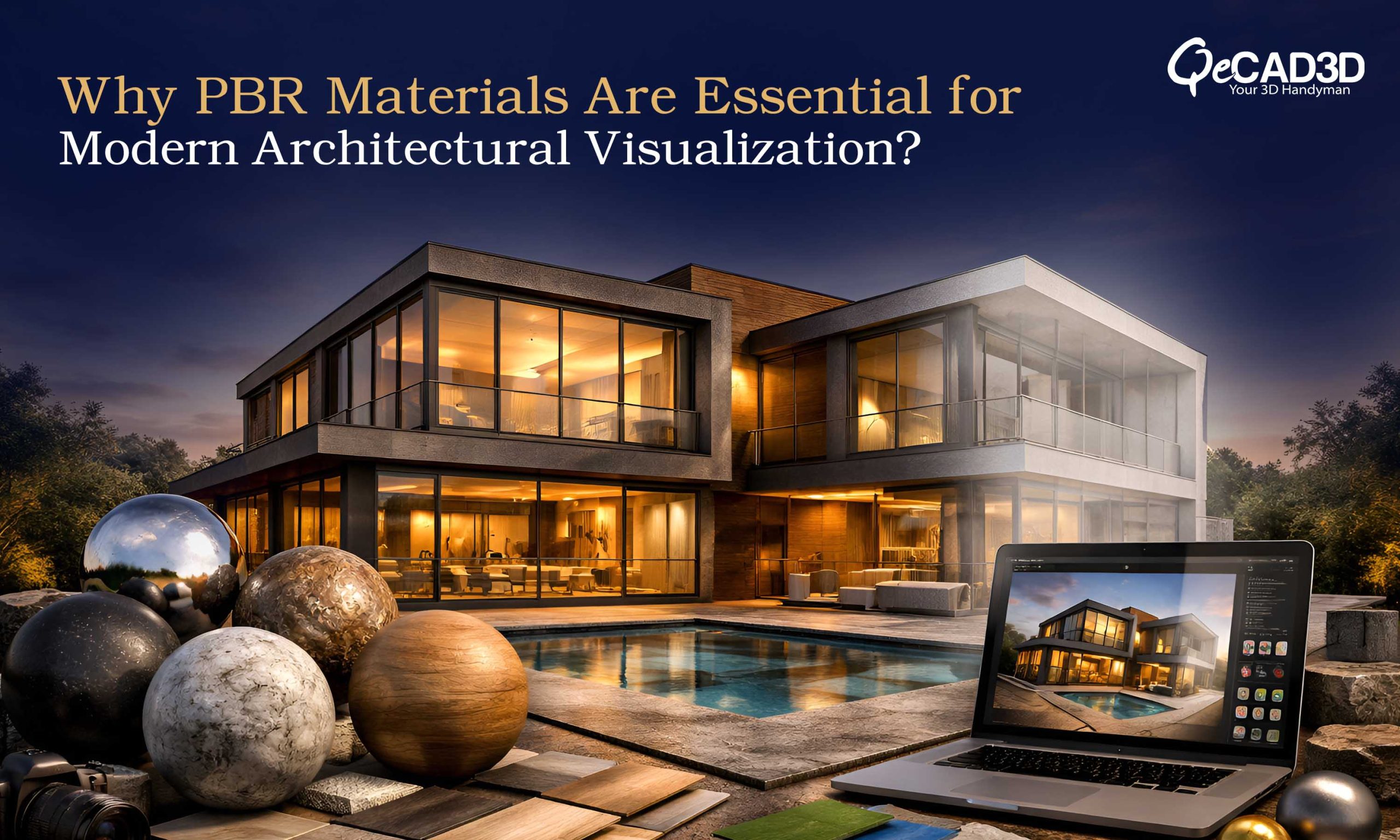 Why PBR Materials Are Essential for Modern Architectural Visualization?