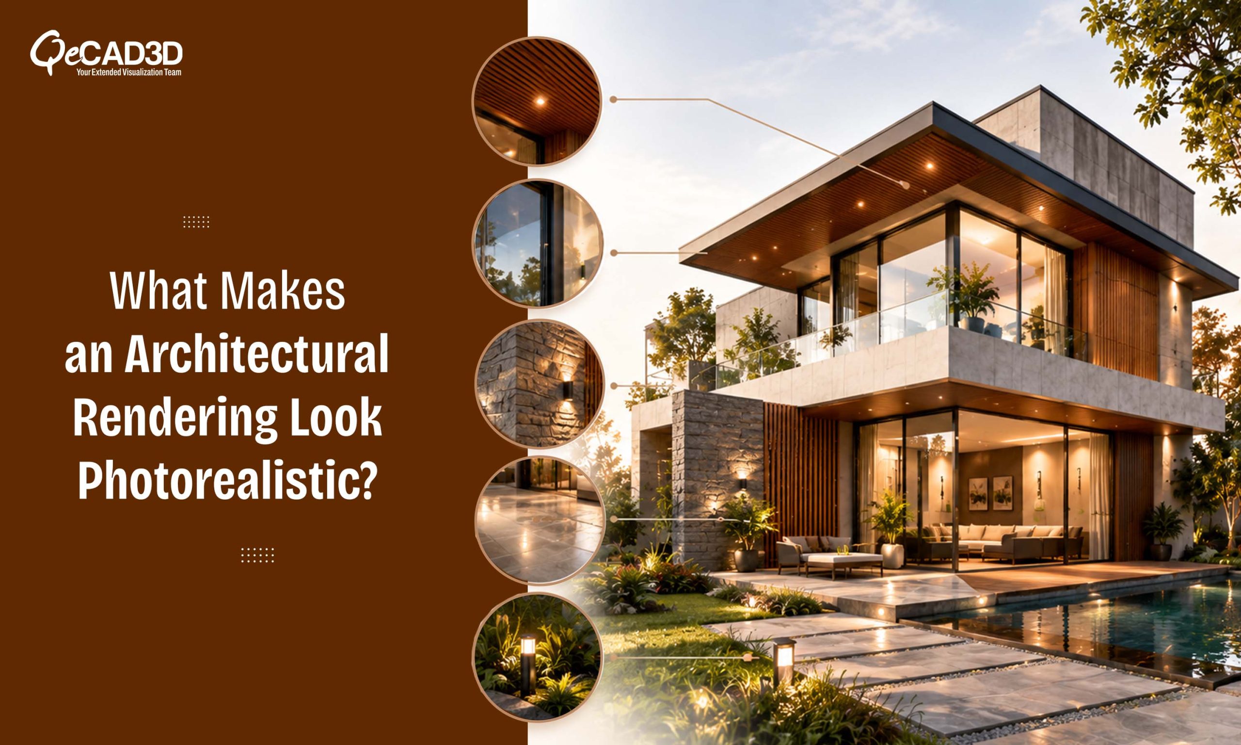 What Makes an Architectural Rendering Look Photorealistic?